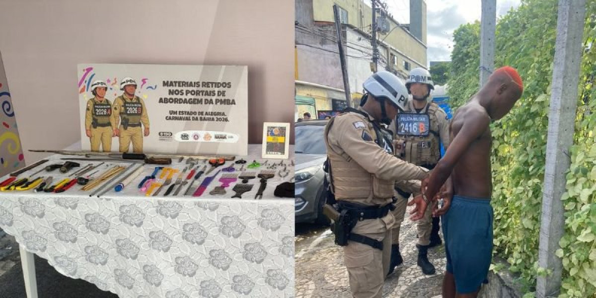 Mais de 5 mil itens apreendidos e 5 foragidos presos no Carnaval de Salvador