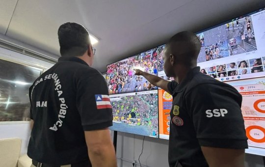 Sistema de reconhecimento facial ajuda a prender 49 suspeitos no Carnaval de Salvador
