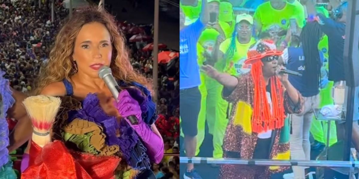 Daniela Mercury se emociona após impasse com trio do Psirico no Circuito Dodô