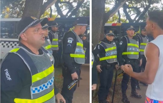 Deputado é atingido com spray de pimenta por policial durante bloco de Carnaval no DF