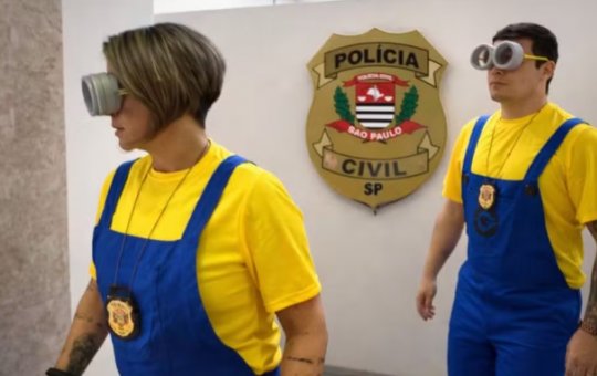 'Minions' predem suspeitos de furto de celulares em carnaval de São Paulo