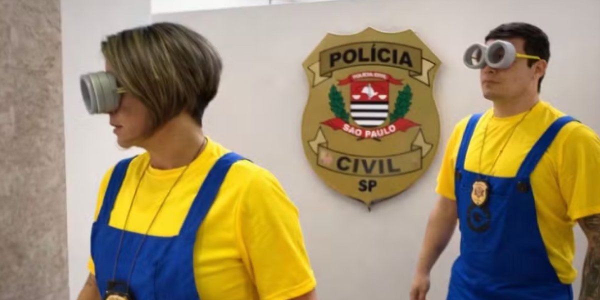 'Minions' predem suspeitos de furto de celulares em carnaval de São Paulo