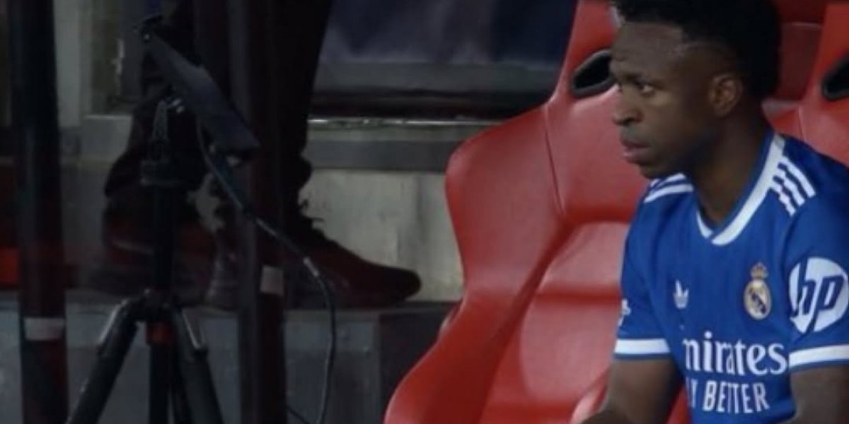 Cenas lamentáveis! Veja o momento em que atleta argentino teria cometido o ato de racismo contra Vini Jr.