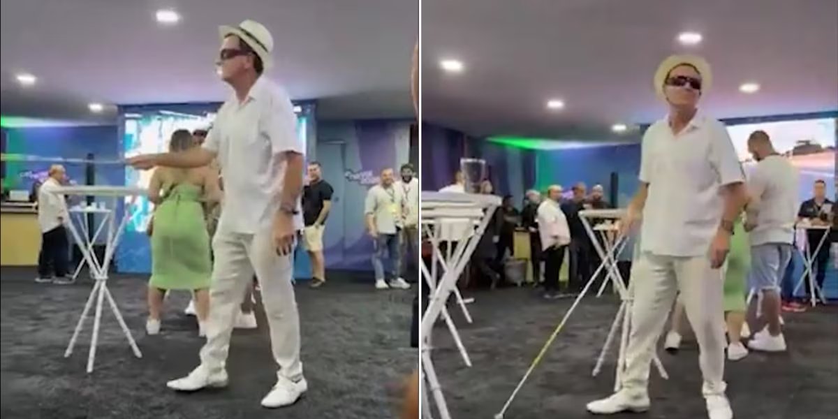 Eduardo Paes é filmado imitando pessoas com deficiência visual em camarote na Sapucaí; atitude repercute nas redes