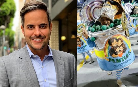 Marido de Simone Mendes critica desfile que ironizou “família conservadora” em homenagem a Lula