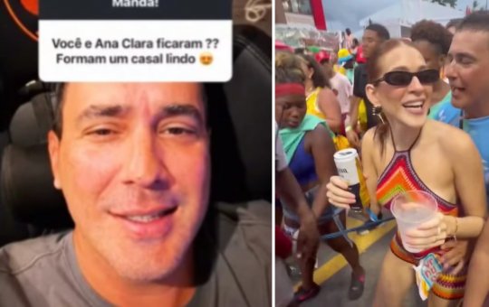 Andre Marques comenta rumores de romance com Ana Clara e faz elogio: “Uma gata”