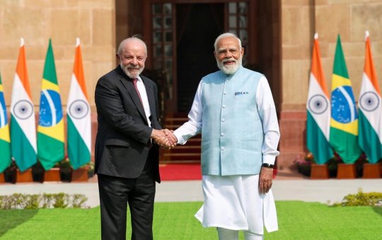Brasil e Índia assinam um acordo sobre minerais e terras raras