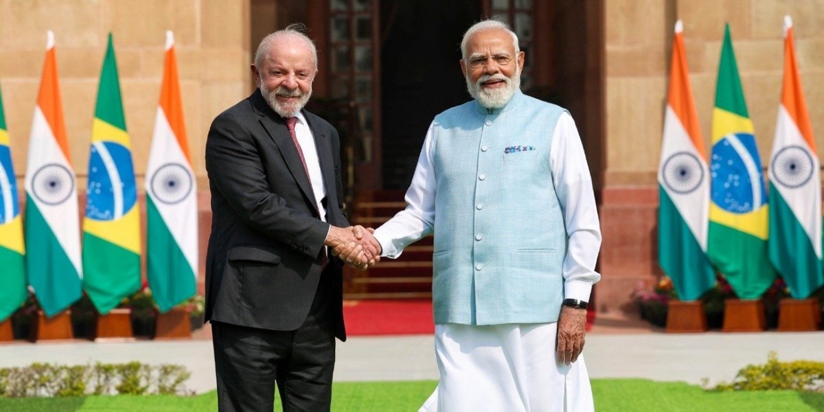 Brasil e Índia assinam um acordo sobre minerais e terras raras