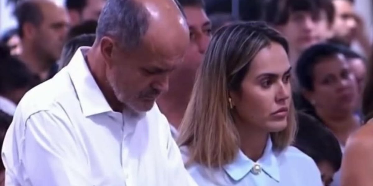 Missa de Sétimo Dia dos irmãos mortos pelo pai comove internautas