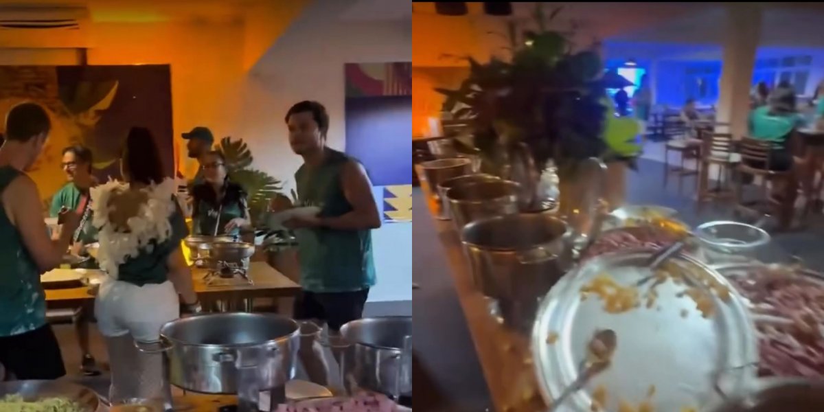 Foliões protestam por falta de comida em camarote famoso no Carnaval de Salvador