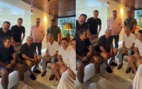 Em articulação política, Angelo Coronel reúne lideranças na casa de Luizinho Sobral