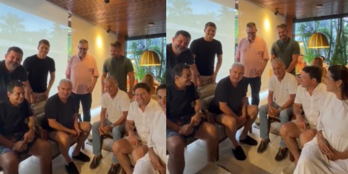 Em articulação política, Angelo Coronel reúne lideranças na casa de Luizinho Sobral