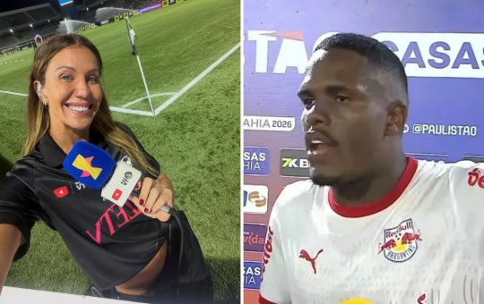 Bárbara Coelho responde à declaração de zagueiro do Bragantino: 'Não está preparado para viver em sociedade'