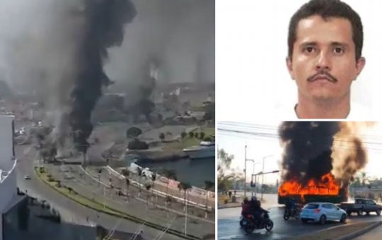 México sofre onda de violência após a morte de narcotraficante 'El Mencho'