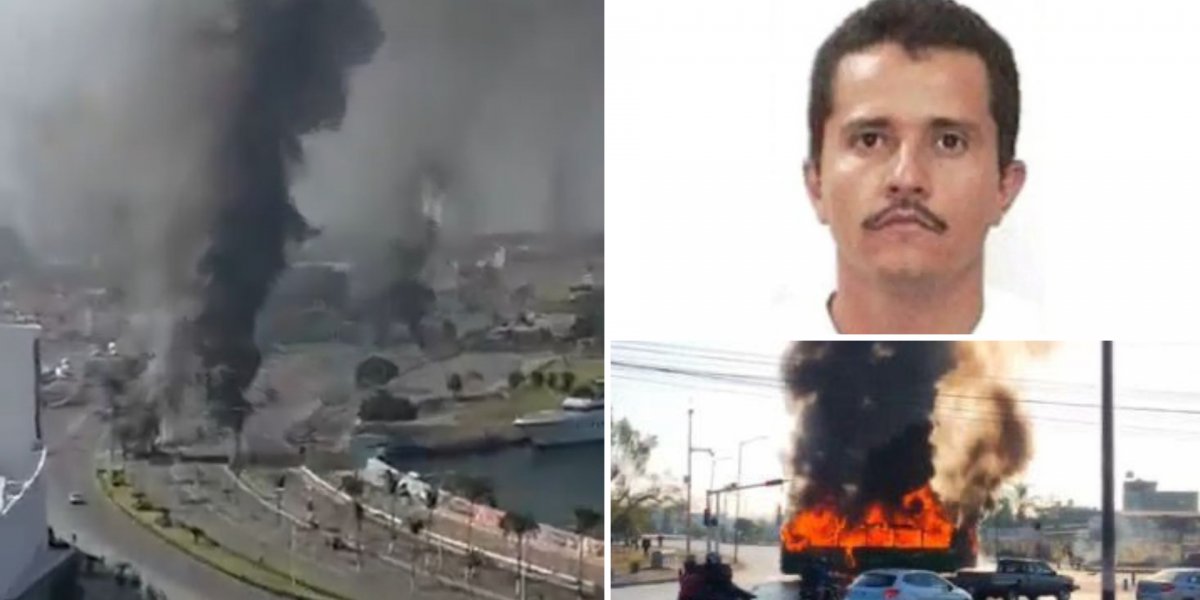 México sofre onda de violência após a morte de narcotraficante 'El Mencho'