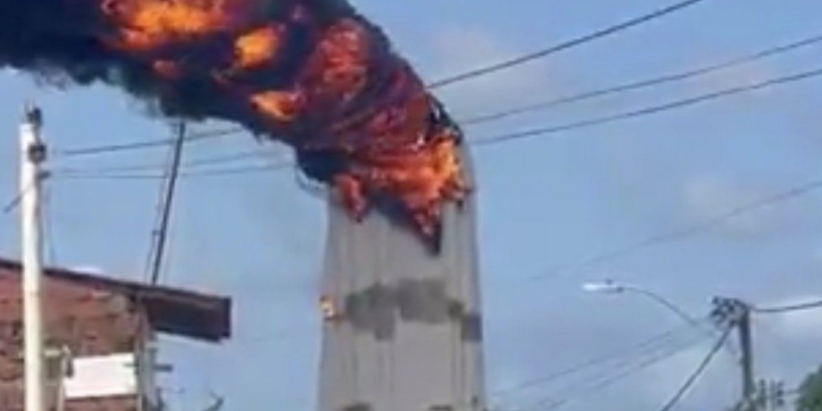 Incêndio destrói estátua de Nossa Senhora de Fátima em Natal