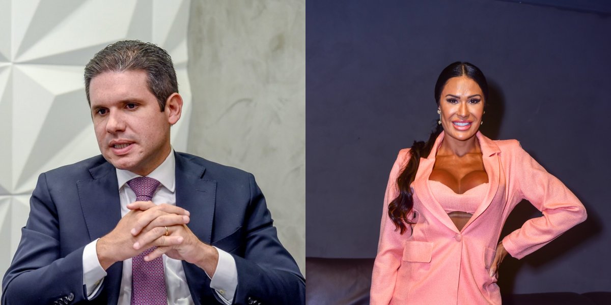 Hugo Motta se surpreende com entrada de Gracyanne Barbosa no Republicanos