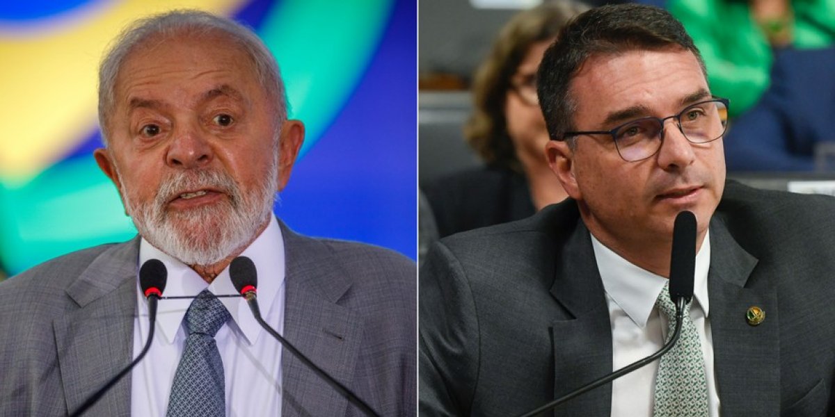 Pesquisa aponta empate técnico entre Lula e Flávio Bolsonaro em eventual 2º turno