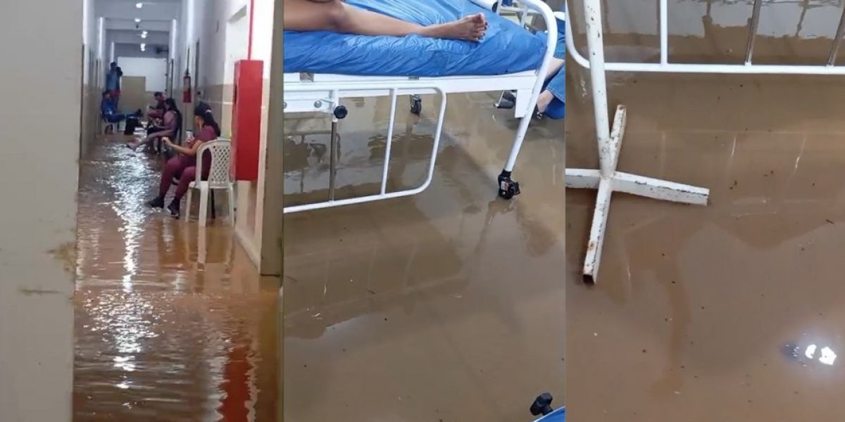 Chuva transforma ruas de Cícero Dantas em rios e provoca caos na cidade