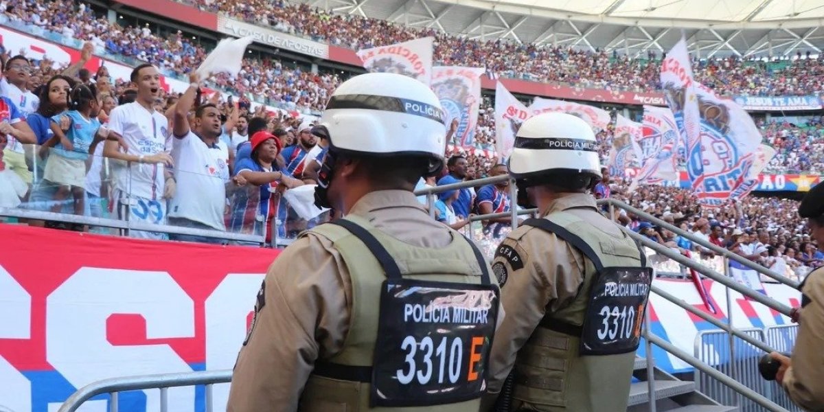 Torcedor do O’Higgins é preso após ser flagrado imitando macaco na Arena Fonte Nova
