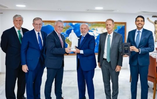 Lula se reúne com líderes mórmons e discute ações humanitárias no Brasil