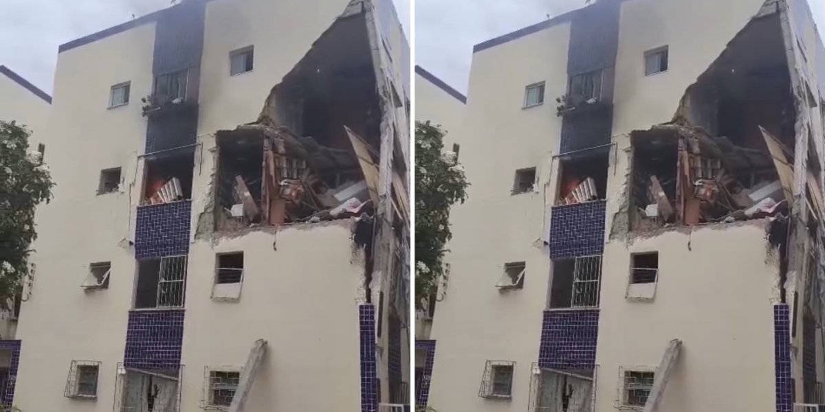 Três bombeiros são atingidos por destroços em resgate após explosão e desabamento no Stiep