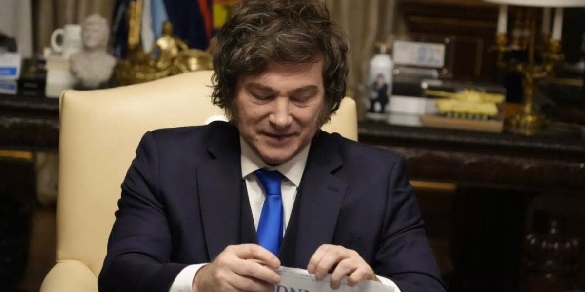 Javier Milei, presidente da Argentina