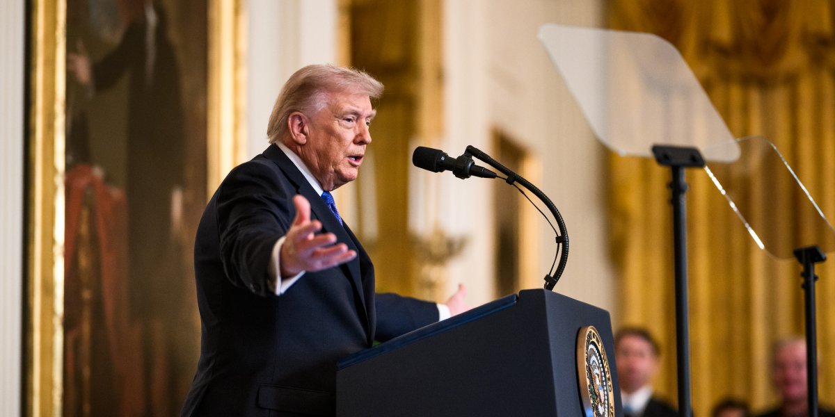 Donald Trump, presidente dos Estados Unidos