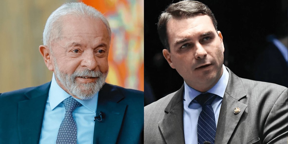 Pesquisa mostra Lula em empate técnico com Flávio Bolsonaro e Ratinho Junior no 2º turno