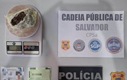 Mulheres são presas ao tentar entrar com drogas escondidas em farofa no presídio de Salvador