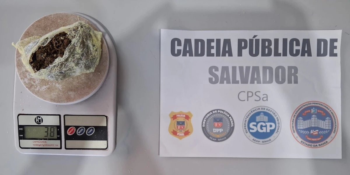 Mulheres são presas ao tentar entrar com drogas escondidas em farofa no presídio de Salvador