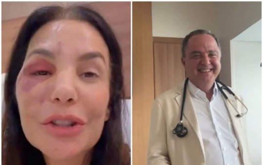Ivete Sangalo brinca com médico durante internação e arranca risadas: “Um gato”
