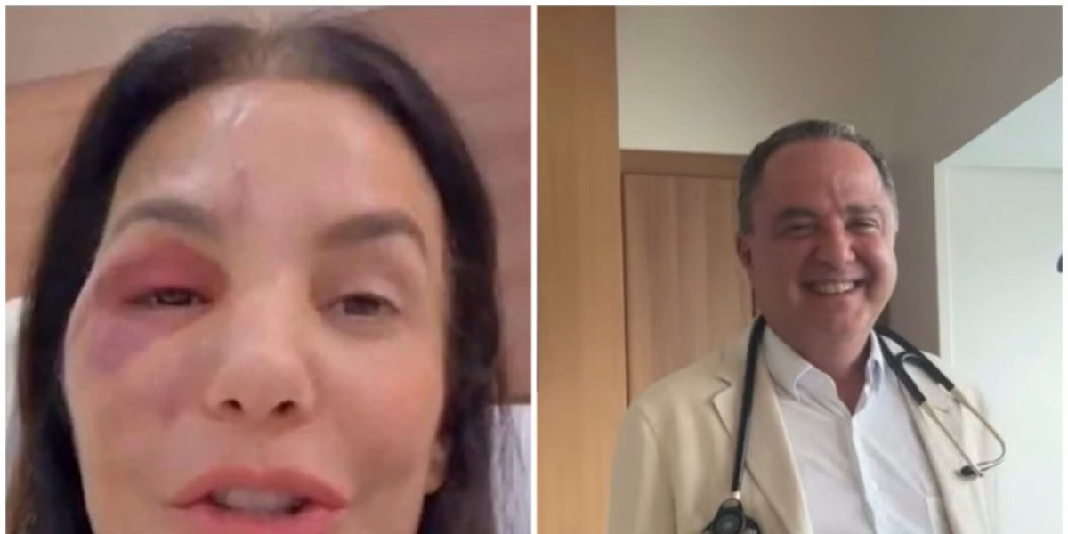 Ivete Sangalo brinca com médico durante internação e arranca risadas: “Um gato”