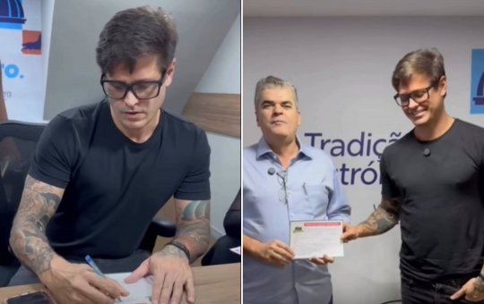 Dado Dolabella anuncia pré-candidatura e diz que irá trabalhar pelo "equilíbrio da família"