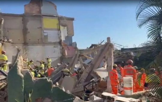 Desabamento de asilo em BH provoca mortes e deixa pessoas presas nos escombros