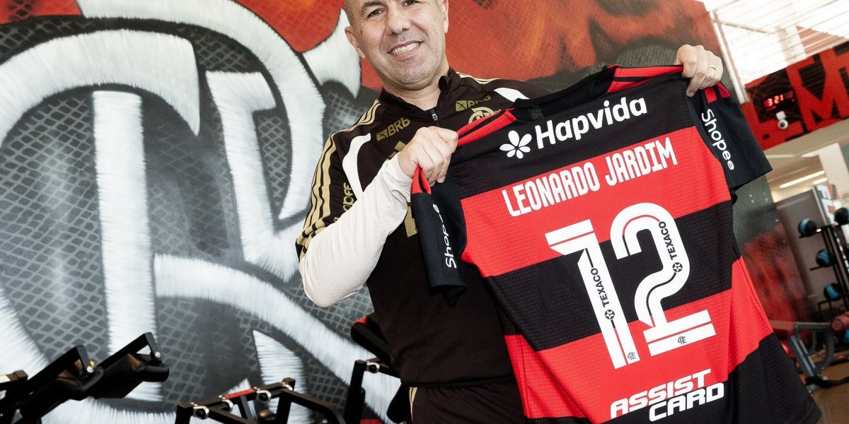 Leonardo Jardim é anunciado como o novo técnico do Flamengo