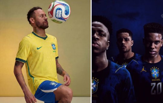 Site especializado em camisas de futebol divulga possíveis uniformes da seleção brasileira para a Copa do Mundo
