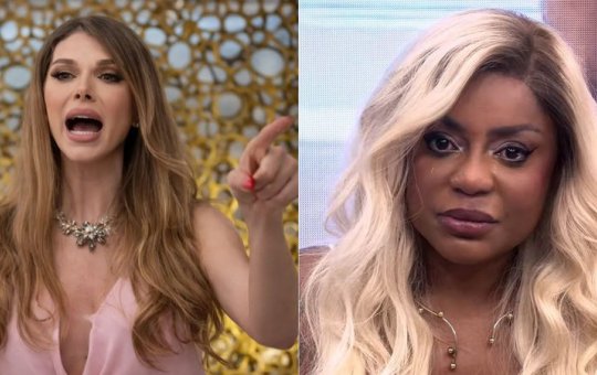 Léo Áquilla protesta nos bastidores do ‘SuperPop’ em defesa de Simone Garuti após chegada de Cariúcha