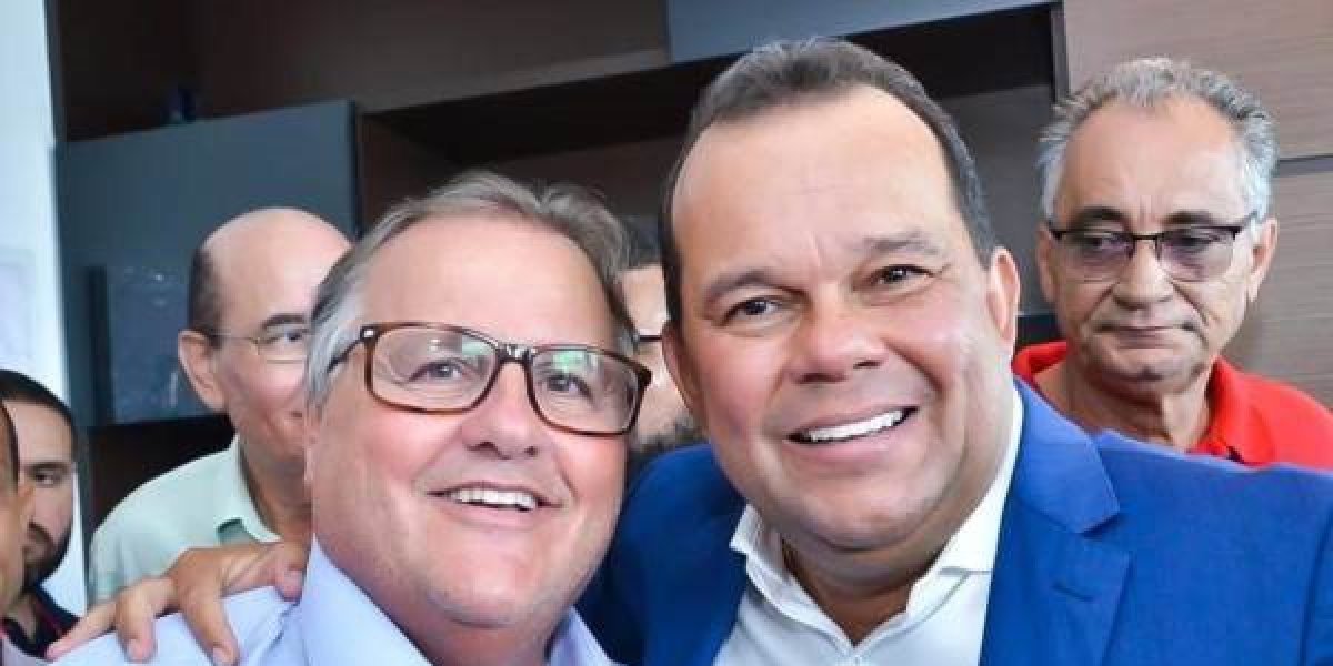 Geraldo Júnior e Geddel aparecem juntos e reforçam amizade e condução política