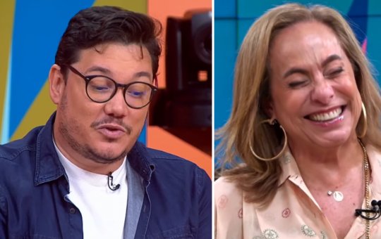 Edgar Abbehusen e Cissa Guimarães