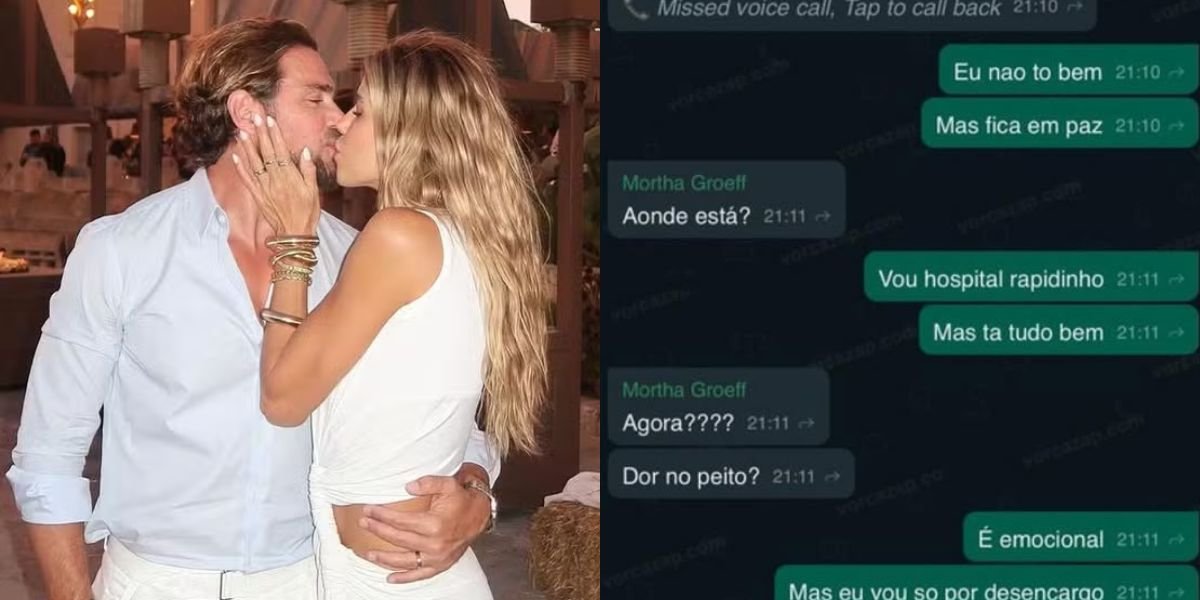 Daniel Vorcaro com Martha Graeff