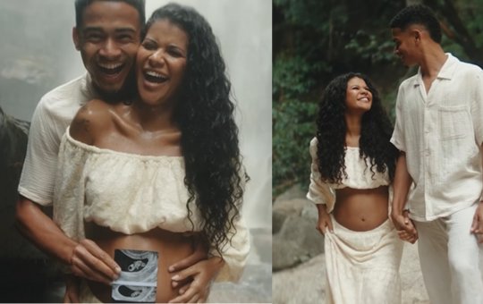 A influenciadora Sheuba anuncia que está grávida de seu primeiro bebê: "Meu milagre"