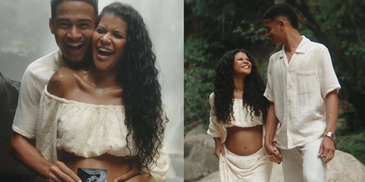 A influenciadora Sheuba anuncia que está grávida de seu primeiro bebê: "Meu milagre"