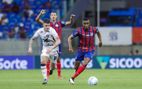 Bahia e Vitória fazem jogo movimentado, mas ficam no empate em terceiro BAVI de 2026