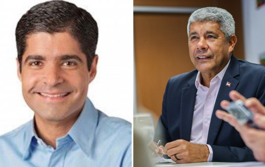 Pesquisa do Real Time Big Data aponta ACM Neto à frente de Jerônimo para Governo da Bahia