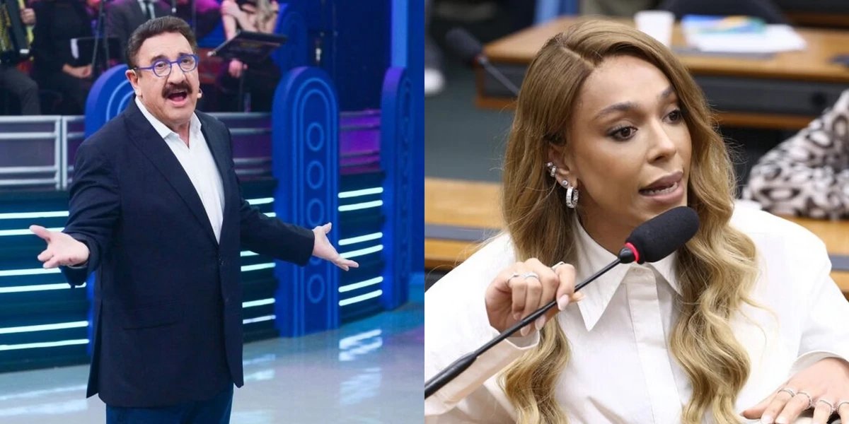 SBT se pronuncia após fala de Ratinho sobre Erika Hilton e diz que comentários não representam a emissora