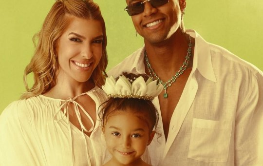 Fofura! Lore Improta mostra "negociação" de Liz com Léo Santana