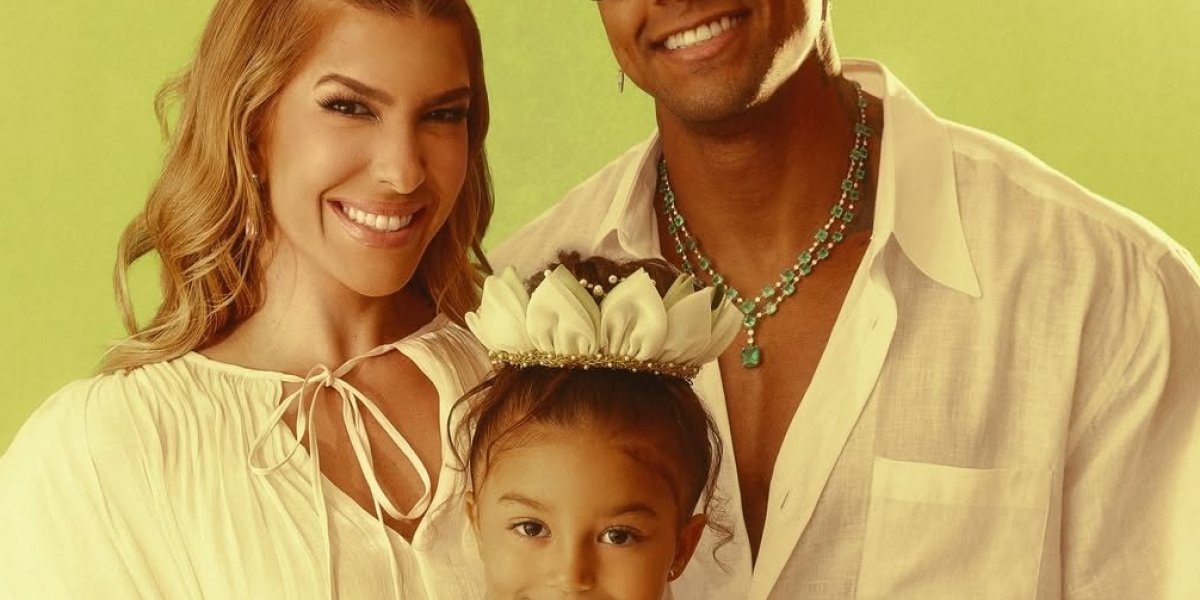 Fofura! Lore Improta mostra "negociação" de Liz com Léo Santana