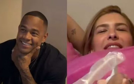 Léo Santana acompanha Lore Improta em ultrassom do filho e brinca sobre semelhança: “É minha cara”