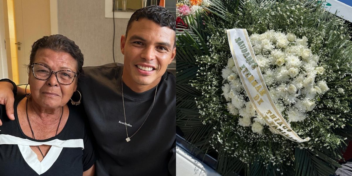 Thiago Silva emociona ao se despedir da mãe nas redes: “Sentirei tanta saudade”